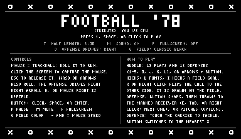 Football '78 preview