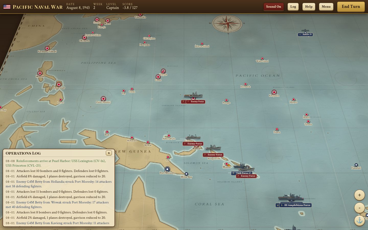Pacific Naval War preview
